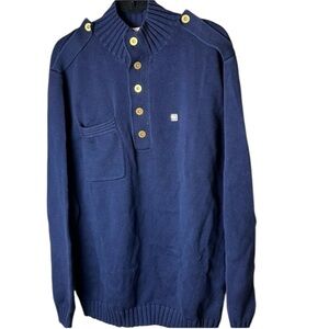 Sean Jean Men’s Navy Blue Sweater XL